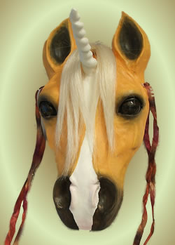 Palamino Unicorn mask